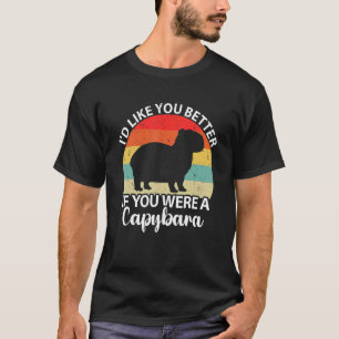 Camiseta Capybara Aquatic Animal Rodent Capy Pet 6