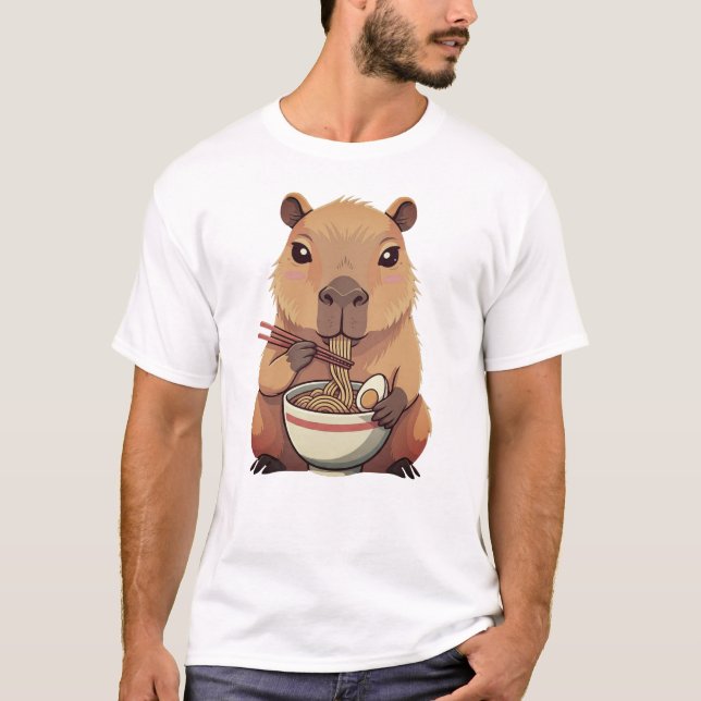 Camiseta Capybara Baby T-Shirt Baby Bodycase (Frente)