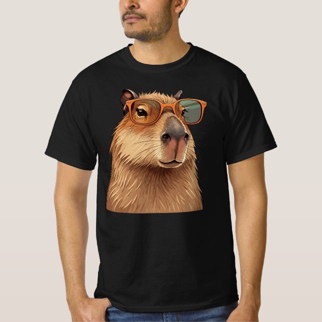 Camiseta Capybara Baby T-Shirt Baby Bodycase (Frente)