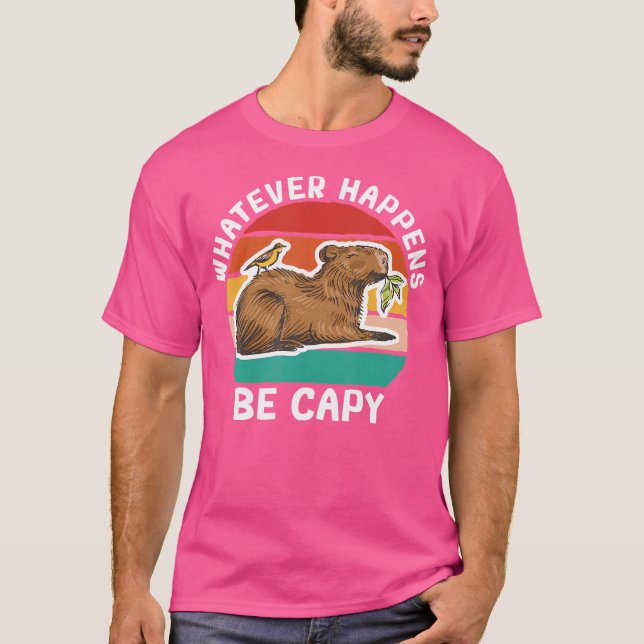 Camiseta Capybara Be Capy Rodent Capybara (Frente)