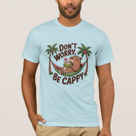 Camiseta Capybara Be Happy