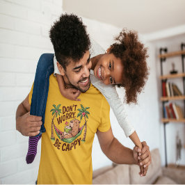 Camiseta Capybara Be Happy