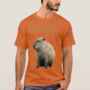 Camiseta Capybara Bíblia Verses