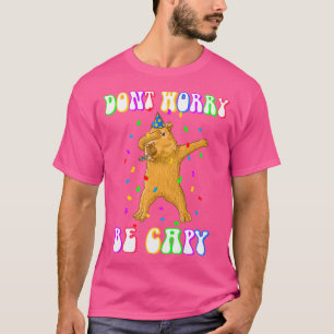 Camiseta Capybara Birthday Be Capy