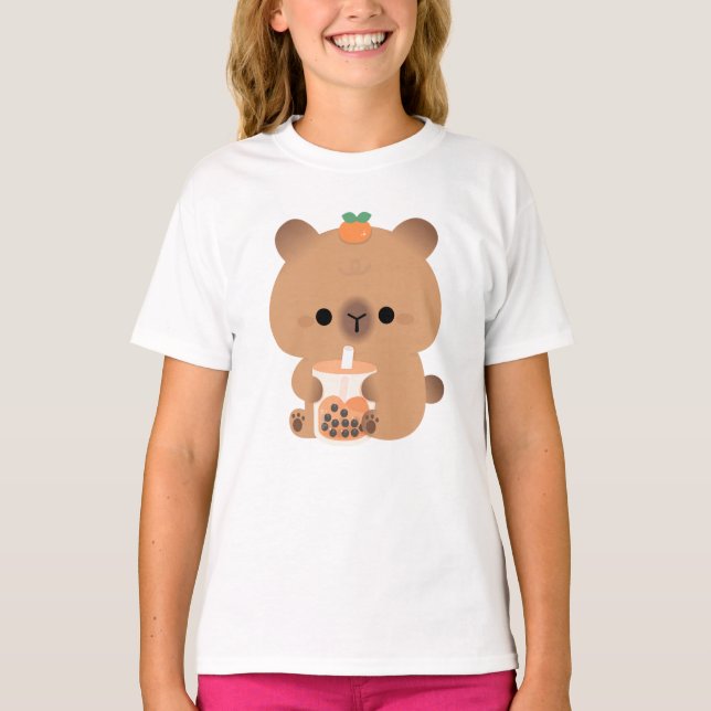 Camiseta Capybara Boba (Frente)