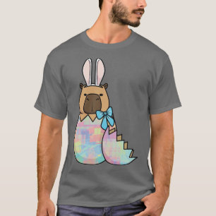 Camiseta Capybara Bunny Hatching Easter Egg