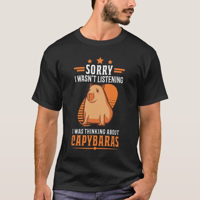 Camiseta Capybara Capibara (Frente)