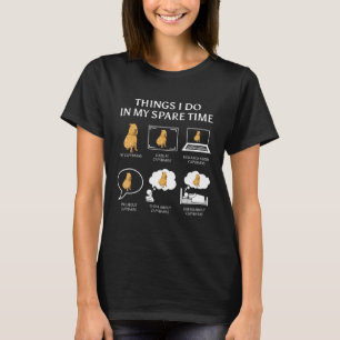 Camiseta Capybara Capibara Rodent Coisas Que Faço Em Minha