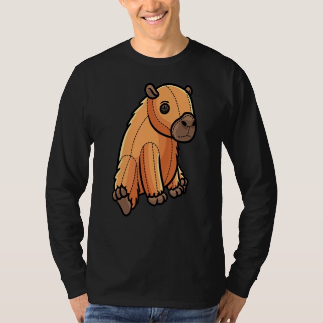Camiseta Capybara Capibara Rodent Encheu Design (Frente)