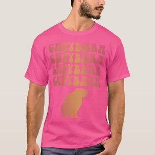 Camiseta Capybara Capybara Capybara Capybara Roupa