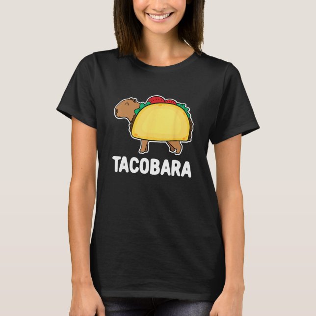Camiseta capybara capybara in a taco (Frente)