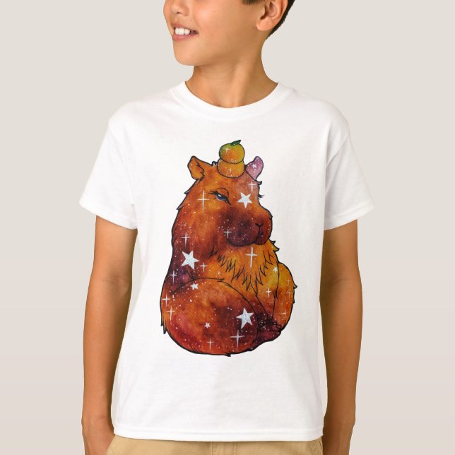 Camiseta Capybara chamada Dream (Frente)