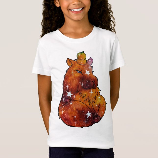 Camiseta Capybara chamada Dream (Frente)