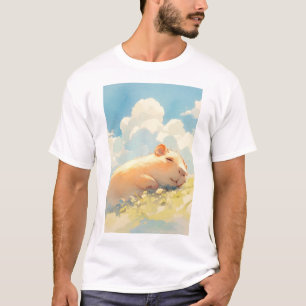 Camiseta Capybara Cudles na Grass