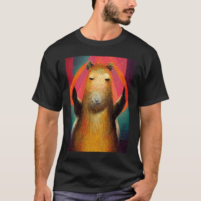 Camiseta Capybara Dancing Capibara Dance Dancer (Frente)