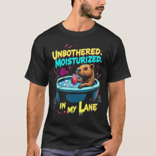 Camiseta Capybara, Desincomodada, Moisturizada, Na Minha Fa