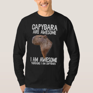 Camiseta Capybara é incrível, então sou Capibara Engraçado