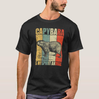 Camiseta Capybara É Minha Espírito Animal Capybara