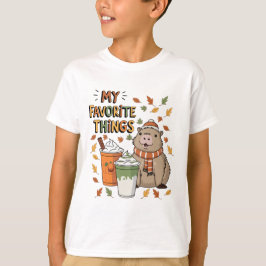 Camiseta Capybara Fall T-Shirt