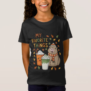 Camiseta Capybara Fall T-Shirt