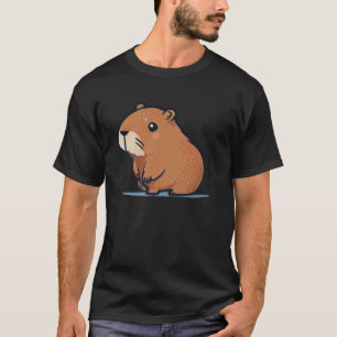 Camiseta Capybara Fan Club e Cute Capybara Kids