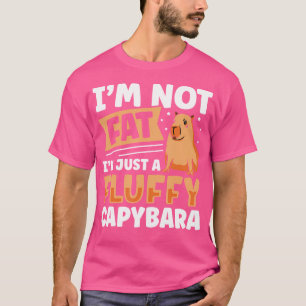 Camiseta Capybara Fluffy Rodent Animal For A Capybara Lover