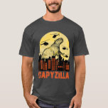 Camiseta Capybara Funny Capybara Rodent Capyzilla Funny<br><div class="desc">Camiseta da Capybara Funny Capybara Rodent Capyzilla Funny</div>