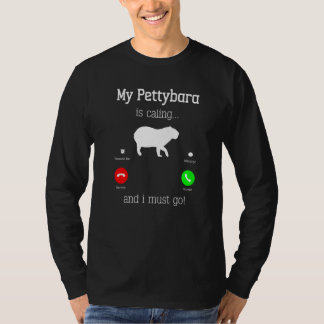 Camiseta Capybara Giant Rodent For Pettybara