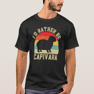 Camiseta Capybara Giant Rodent Para Capivara 4
