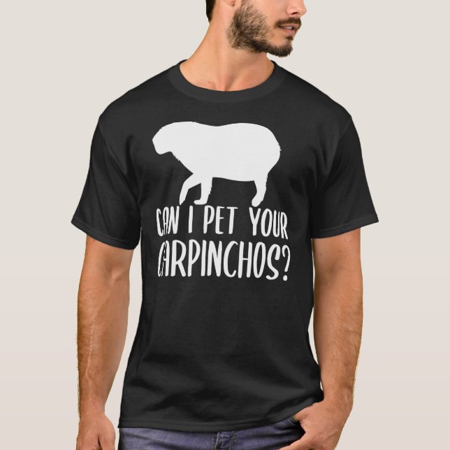 Camiseta Capybara Giant Rodent Para Carpinchos 12 (Frente)