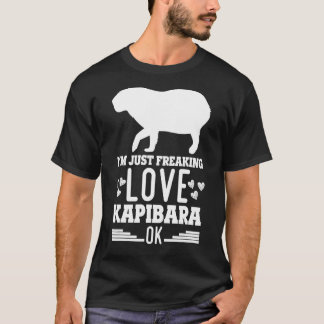 Camiseta Capybara Giant Rodent Para Kapibara 1