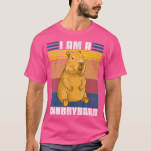 Camiseta Capybara Iam A Chubbybara