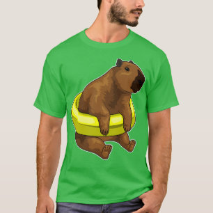 Camiseta Capybara Natação Lifebuoy