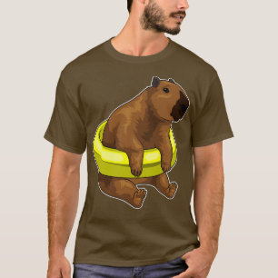 Camiseta Capybara Natação Lifebuoy