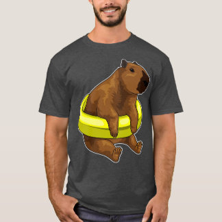 Camiseta Capybara Natação Lifebuoy