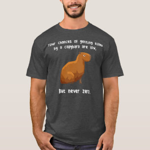 Camiseta Capybara Nunca Zero 1