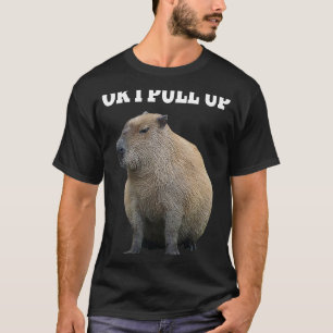 Camiseta Capybara Ok Eu Puxe Capybara Women Men