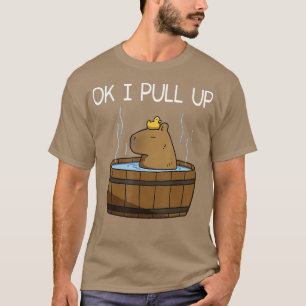 Camiseta Capybara Ok Eu Puxo A Engraçada Capybara Lover