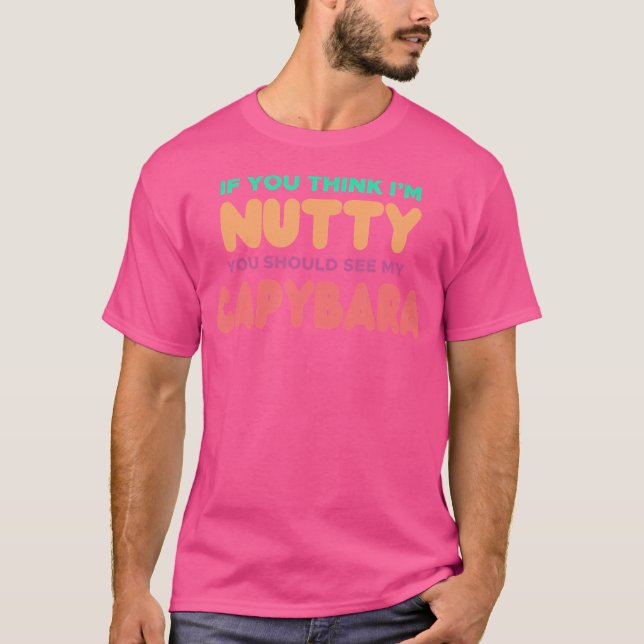 Camiseta Capybara Para Capybara Amantes Se Você Acha Que So (Frente)