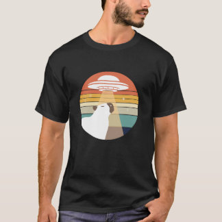 Camiseta Capybara Rainbow UFO Design