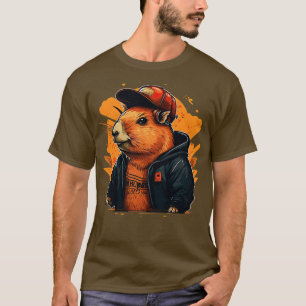 Camiseta Capybara Rapper 1