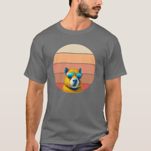 Camiseta Capybara Retro