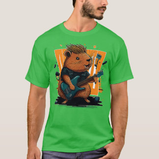 Camiseta Capybara Rocker 1