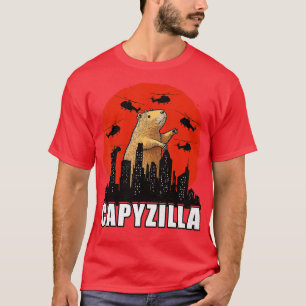 Camiseta Capybara Shirt Funny Capybara Rodent Capyzilla