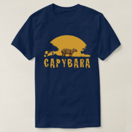 Camiseta Capybara Sunset