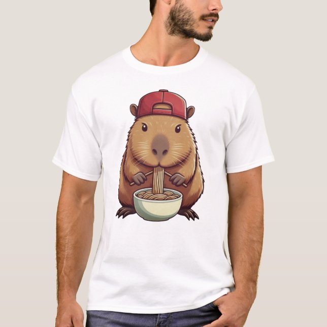 Camiseta Capybara T-Shirt (Frente)