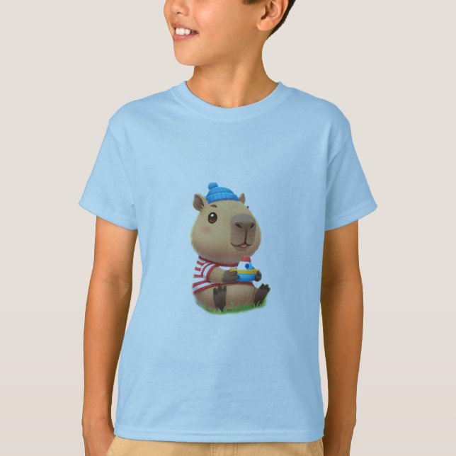 Camiseta Capybara T_shirt boy (Frente)