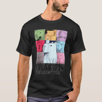 Camiseta Capybara The Rodents Capy Tour Memória Graphic Sum