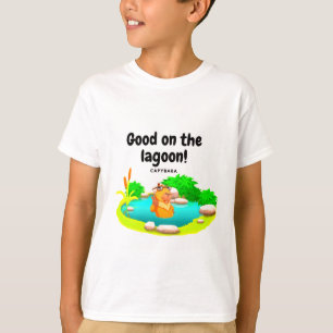 Camiseta Capybara themed T-shirt with fun message.