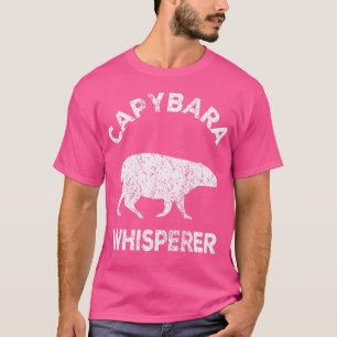 Camiseta Capybara Whisperer Capybara Lover Funny Capybara Q